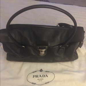 Authentic Leather Prada Bag